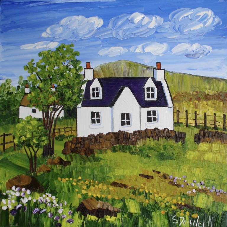 Skye Cottage (ART PRINT OF SKYE - click for detail) - Sheila Fowler