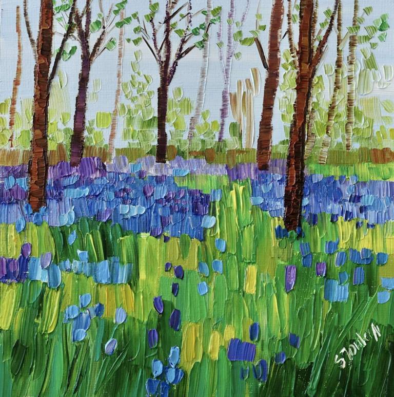 Spring Bluebells SOLD - Sheila Fowler