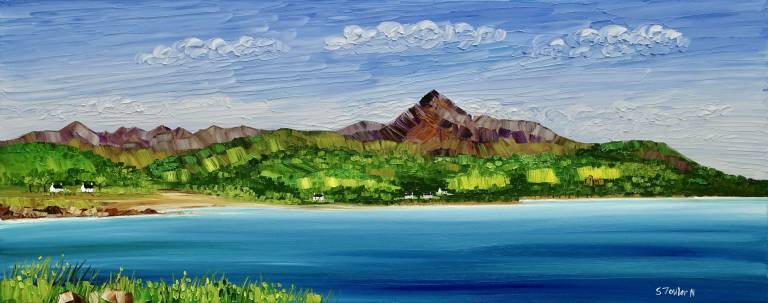 Brodick Bay Panorama SOLD - Sheila Fowler