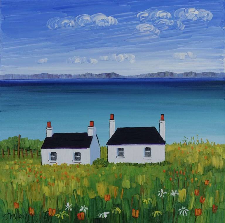 Cottages at Treshnish, Mull - Sheila Fowler