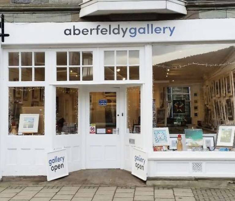 Aberfeldy Gallery 9 Kenmore Street, Aberfeldy PH15 2BL - Sheila Fowler