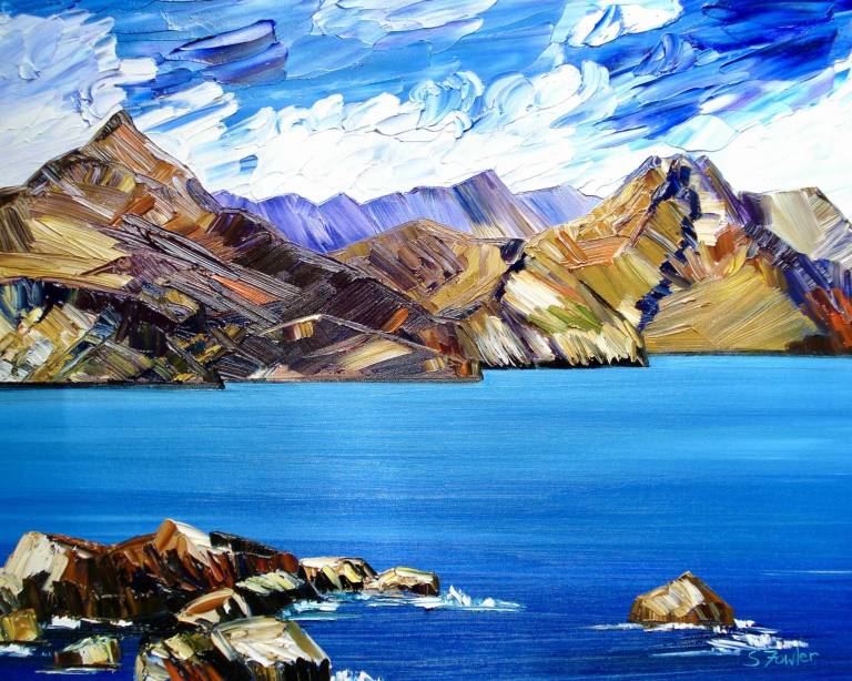 Black Cuillins Skye (30 x 23cm) - Sheila Fowler