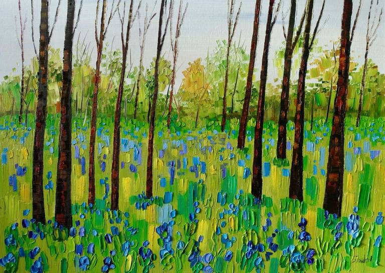 Bluebells in Springtime - Sheila Fowler