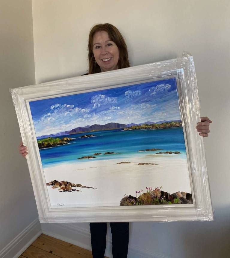 Seascape Commission (Click to see commission stages) - Sheila Fowler