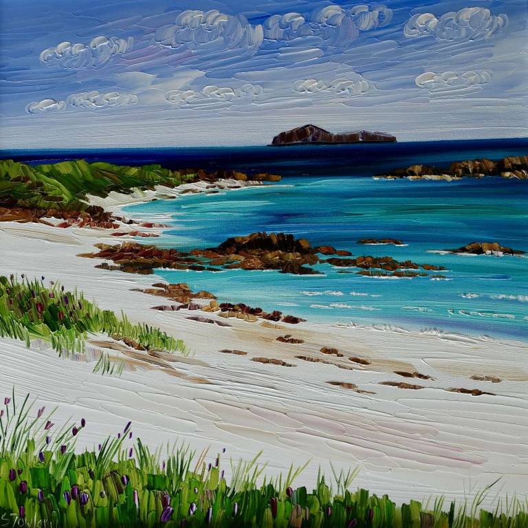 Summer Beach Grasses Iona SOLD - Sheila Fowler