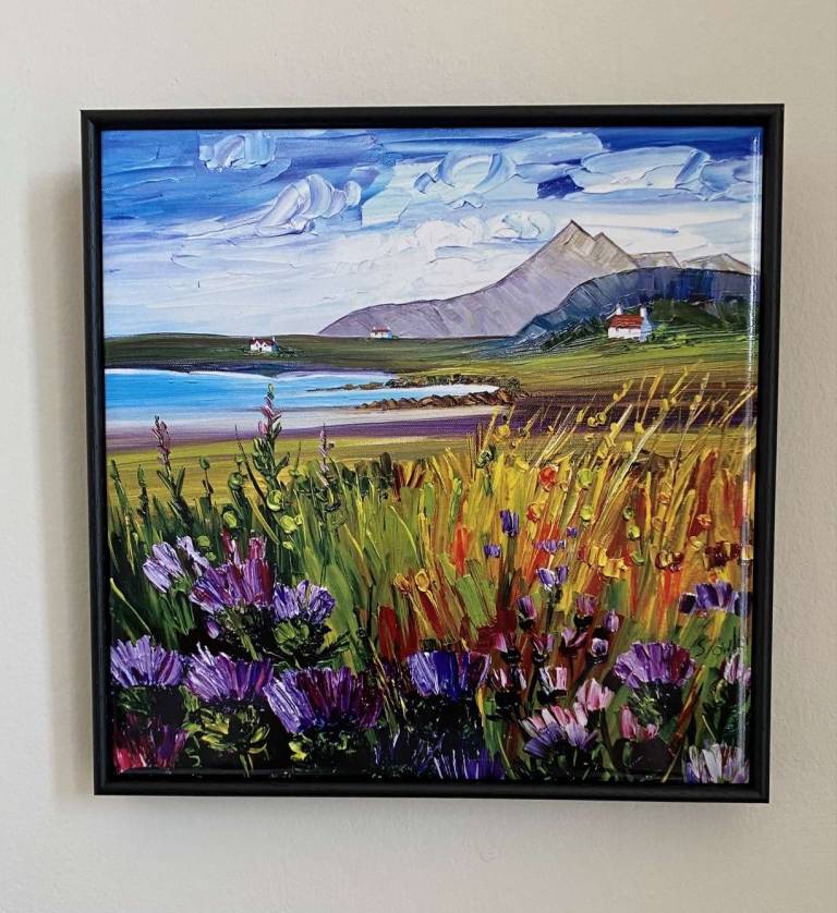 Wild Thistles Skye (large)   SOLD OUT - Sheila Fowler