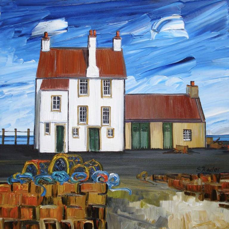 Lobster Pots Pittenweem  SOLD OUT - Sheila Fowler