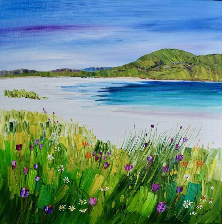 Summer Machair Northton Harris - Sheila Fowler