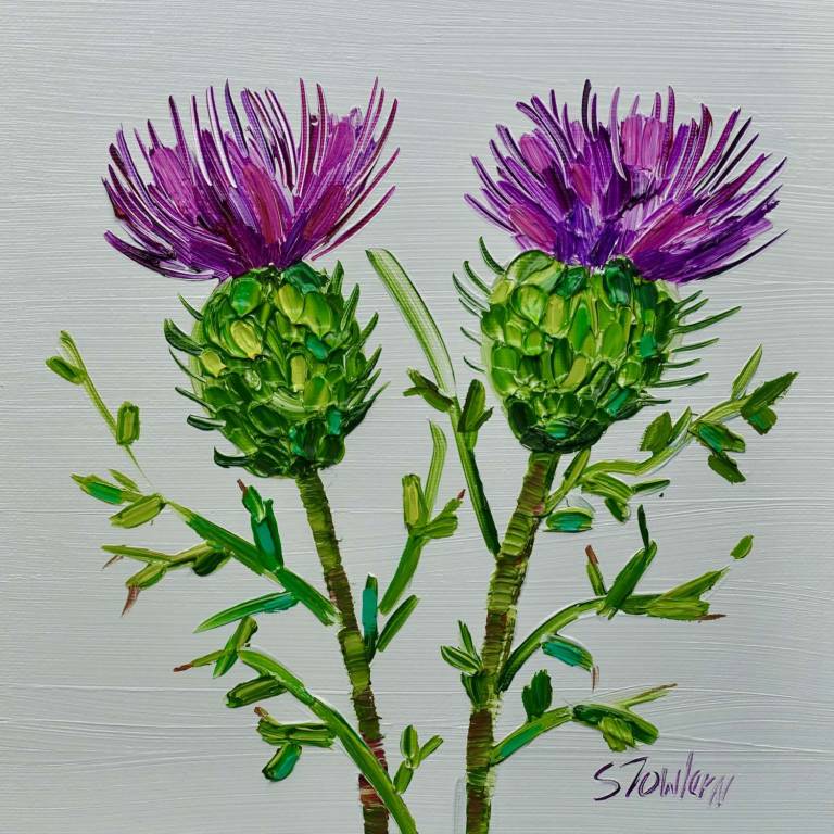 Two Thistles - Sheila Fowler