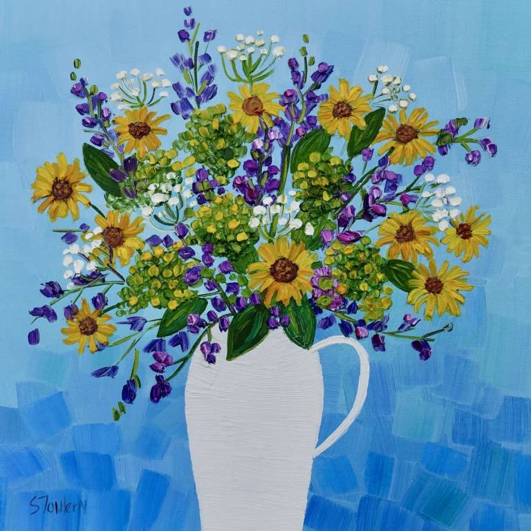 Daisies and Veronica - Sheila Fowler