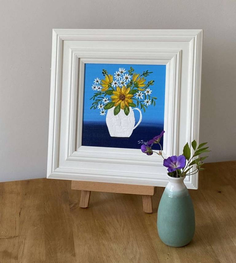 Summer Daisies   SOLD - Sheila Fowler