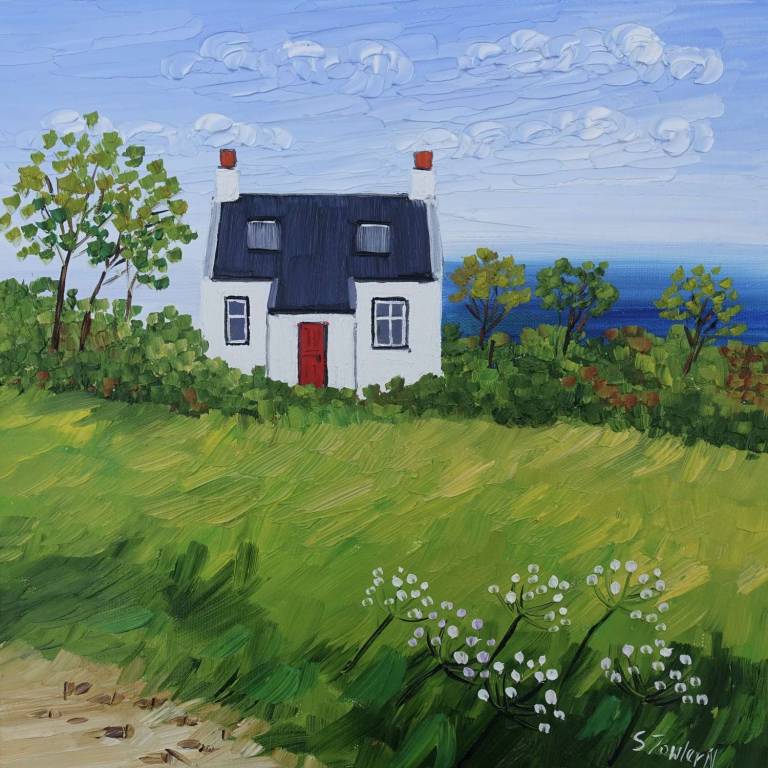 Cottage High Corrie, Arran - Sheila Fowler