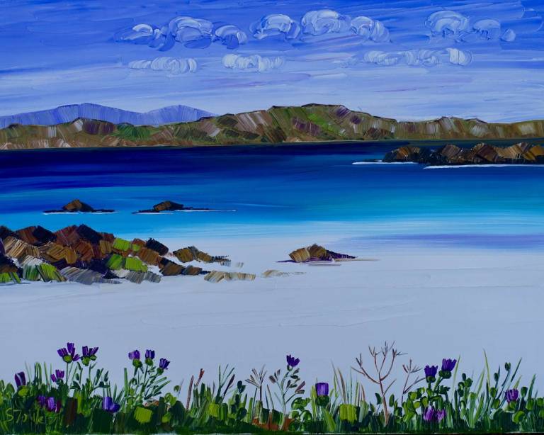 Grasses and Thistles Iona - Sheila Fowler