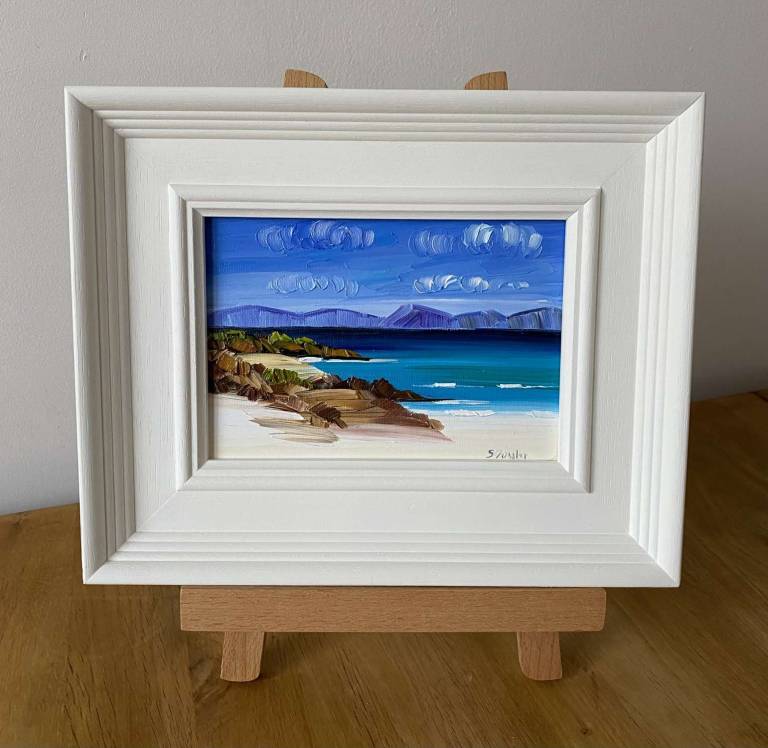 Beach Rocks Iona  CHRISTMAS OFFER  SOLD - Sheila Fowler