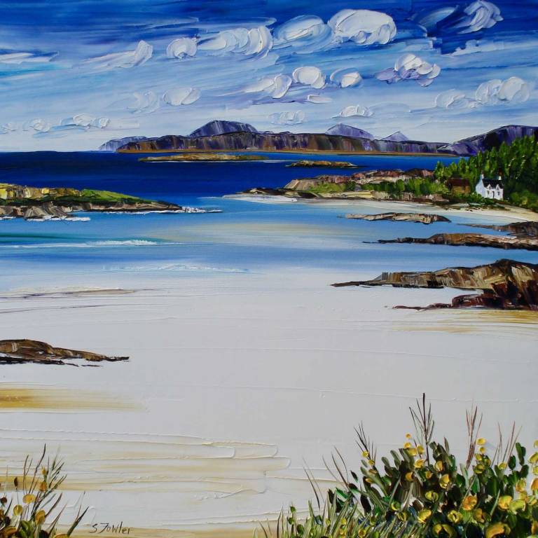 Cottage and Wild Gorse Arisaig - Sheila Fowler