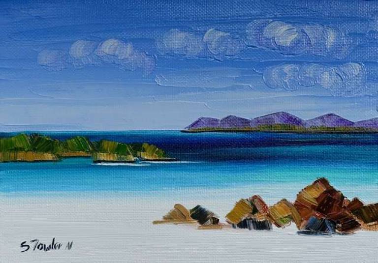 Beach Rocks Iona - Sheila Fowler