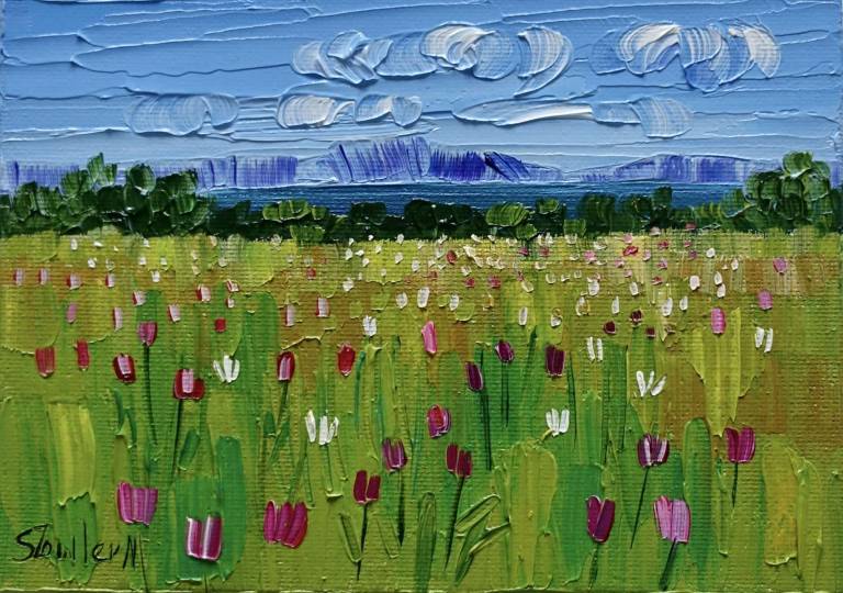 Lakeland Wildflowers II   SOLD - Sheila Fowler