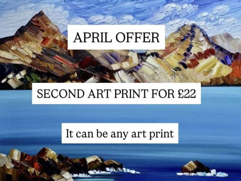 SECOND ART PRINT OFFER (Click to view information) - Sheila Fowler