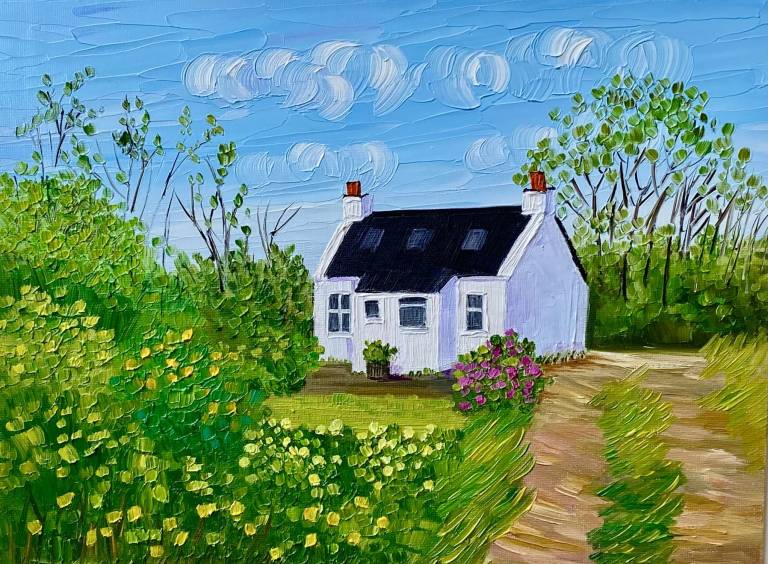 Sea View Cottage, High Corrie, Isle of Arran - Sheila Fowler