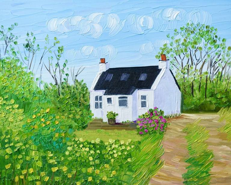 Seaview Cottage High Corrie Arran - Sheila Fowler