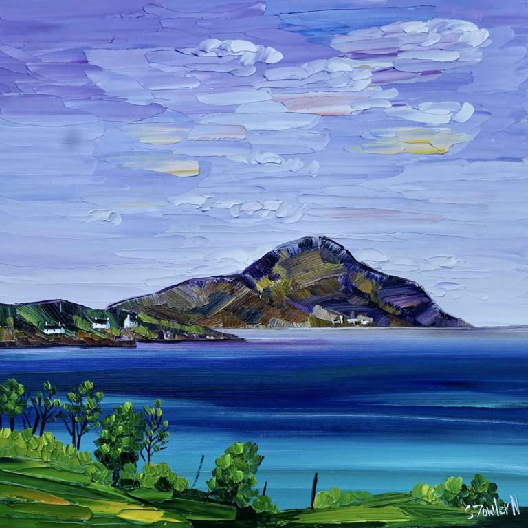 The Holy Isle Early Evening - Sheila Fowler