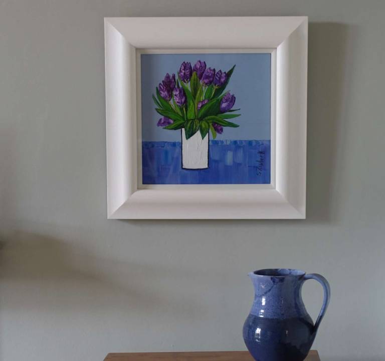 Purple Tulips - Sheila Fowler