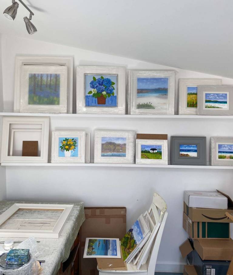 My Art Studio Giffnock, Glasgow (click for more detail) - Sheila Fowler