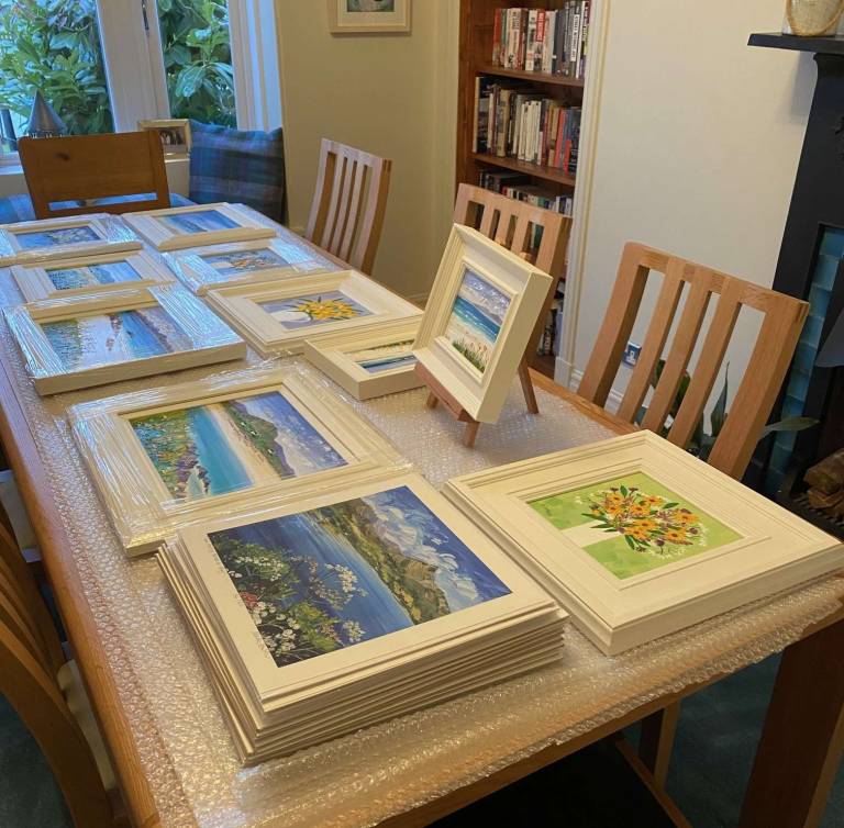 My Art Studio Giffnock, Glasgow (click for more detail) - Sheila Fowler
