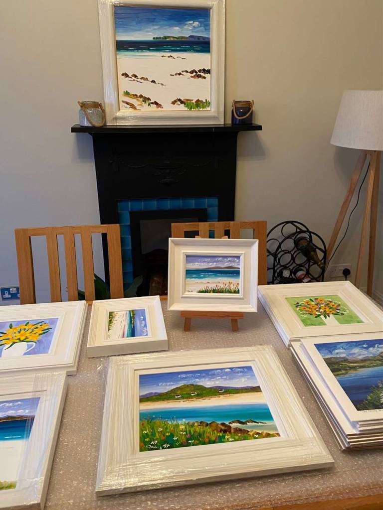 My Art Studio Giffnock, Glasgow (click for more detail) - Sheila Fowler
