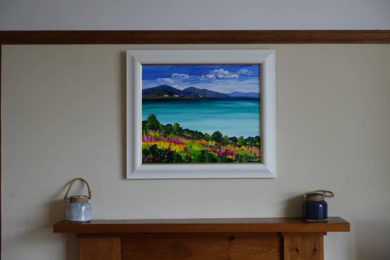 Summer Wildflowers Skye (60 x 50cm) SOLD - Sheila Fowler