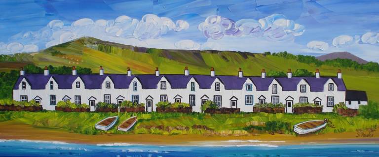 The Twelve Apostles Arran (48 x 18cm) - Sheila Fowler