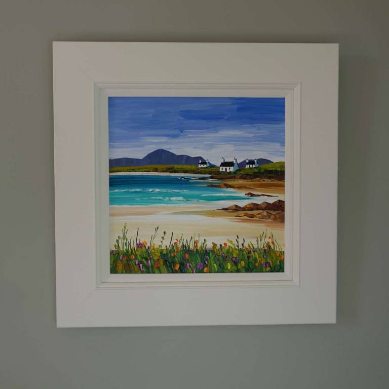 Summer Machair and Cottages Harris SOLD - Sheila Fowler