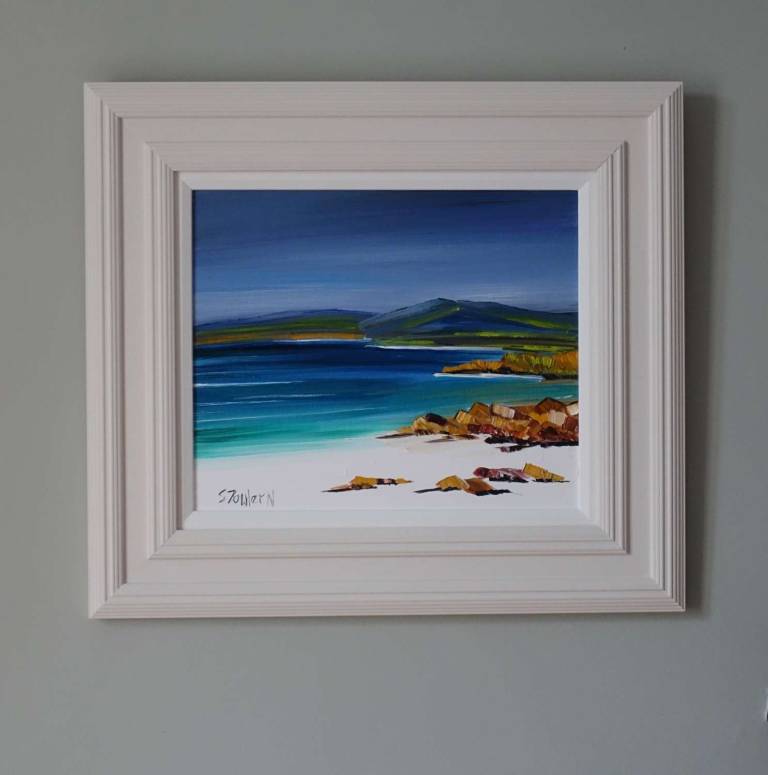 Evening Sky Harris (30 x 25cm) - Sheila Fowler