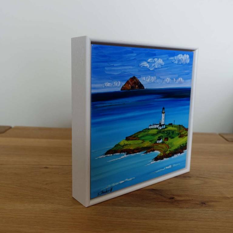 Ailsa Craig and Pladda Lighthouse Arran SOLD OUT - Sheila Fowler