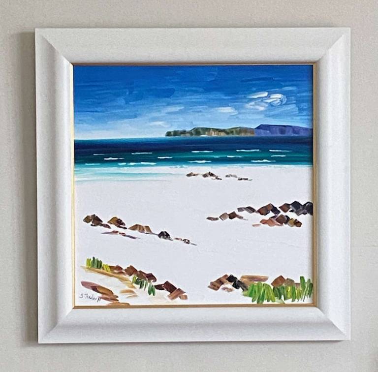 Beach Rocks Borve Harris - Sheila Fowler