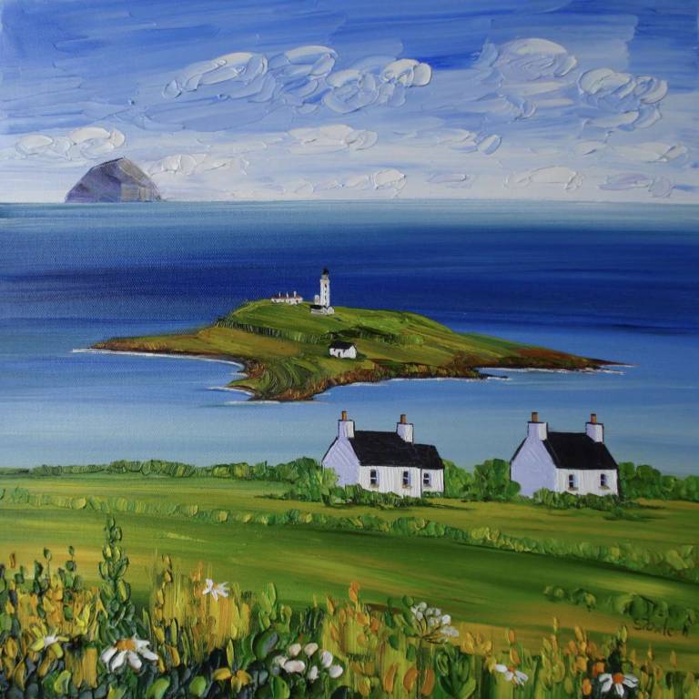 Ailsa Craig from Kildonan Arran - Sheila Fowler