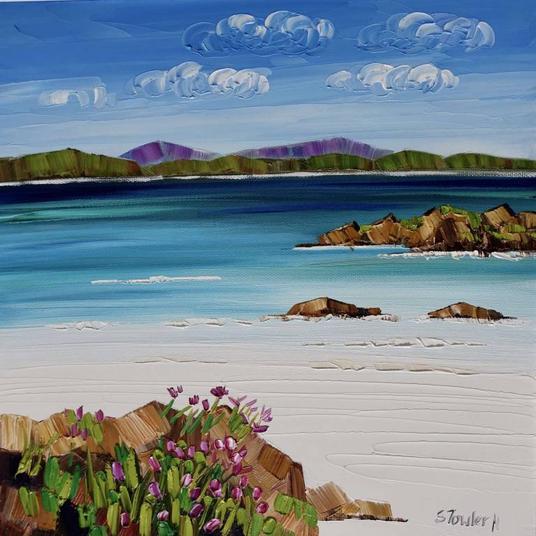 Sea Thrift Iona SOLD - Sheila Fowler