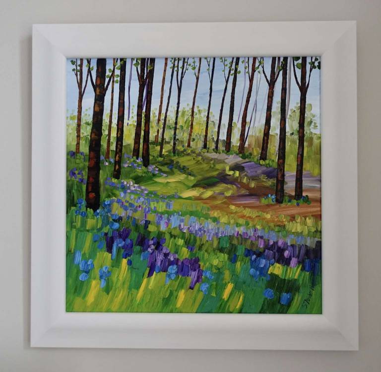 Woodland Bluebells and Wildflowers - Sheila Fowler