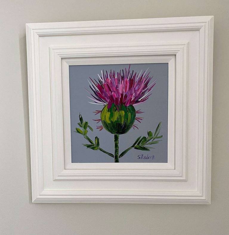 Scottish Thistle SOLD - Sheila Fowler