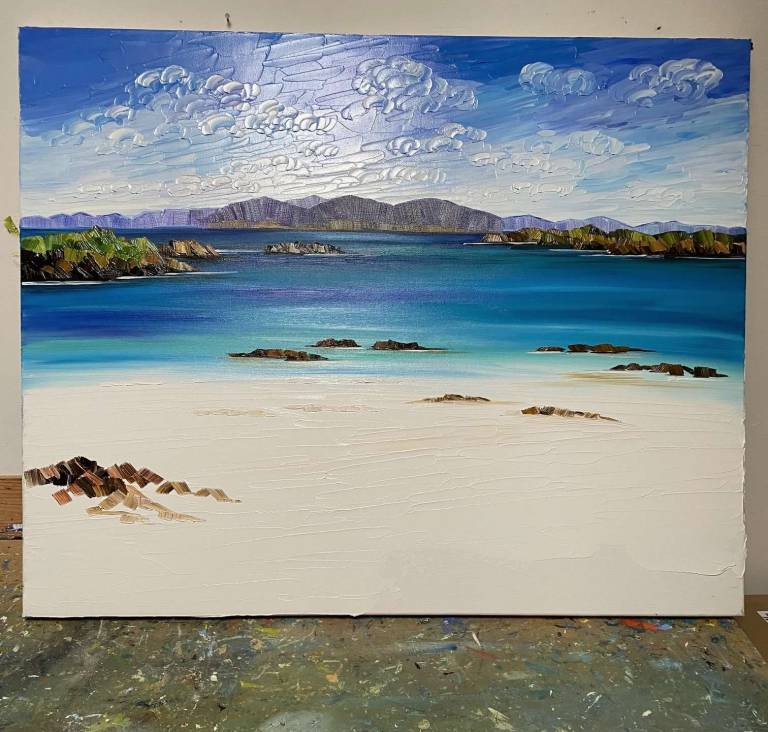 Seascape Commission (Click to see commission stages) - Sheila Fowler