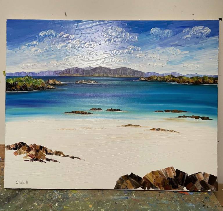 Seascape Commission (Click to see commission stages) - Sheila Fowler