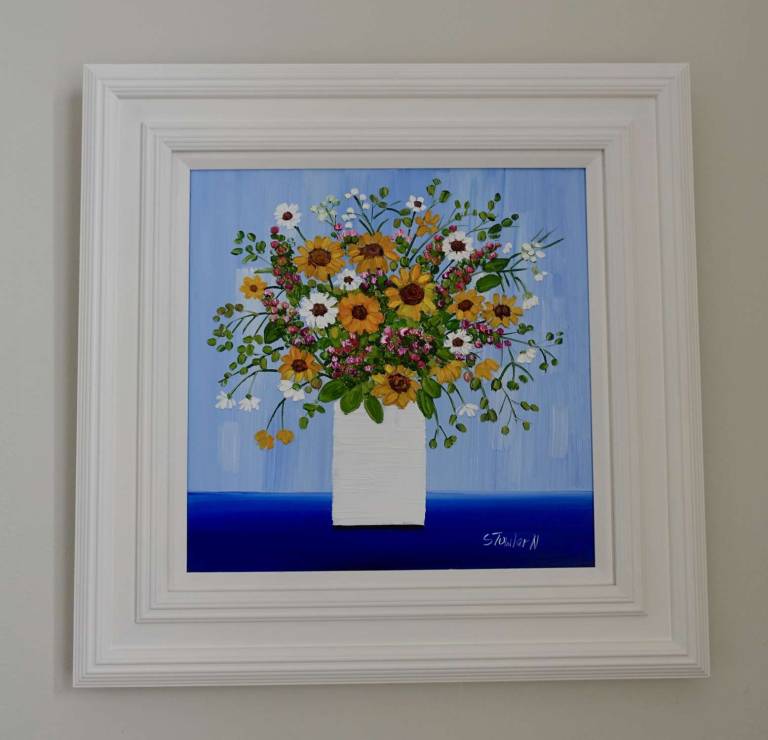 Summer Flower Posy SOLD - Sheila Fowler