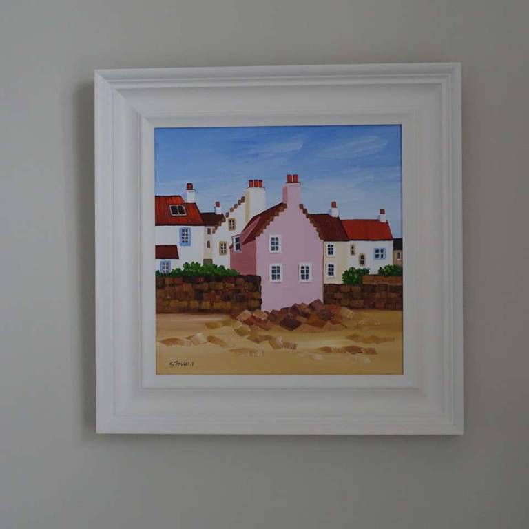 Pink Gable Pittenweem SOLD - Sheila Fowler