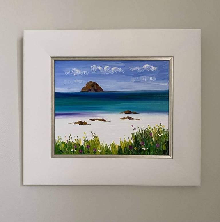 Ailsa Craig from Kildonan, Arran SOLD - Sheila Fowler