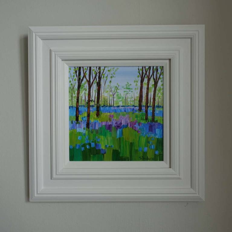 Spring Bluebells 20 x 20cm - Sheila Fowler