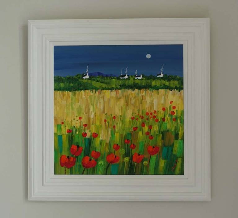 Moonlit Poppies - Sheila Fowler