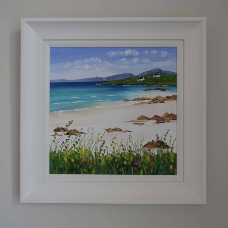 Cottages and Summer Grasses - Sheila Fowler