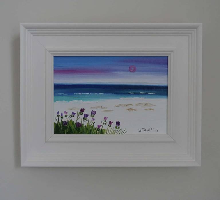 Sunset and Thistles - Sheila Fowler