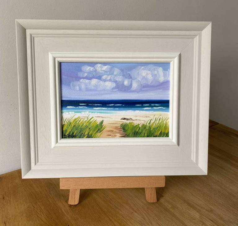 Beach Grasses (34 x 28cm) - Sheila Fowler