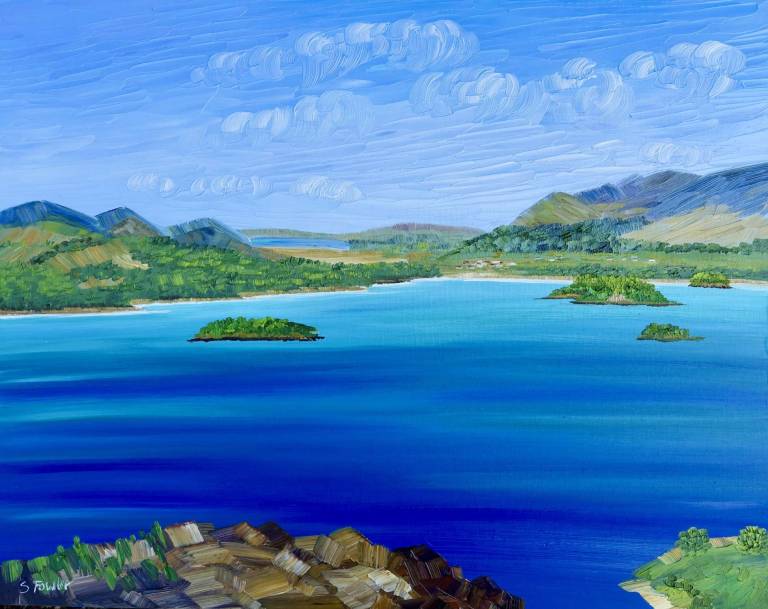 AT THE END OF THE LAKE  - A VERY SPECIAL COMMISSION - Sheila Fowler